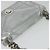 Christian Dior Borsa a Spalla Chain Diorama in Pelle Argento Auth BA5163 - vista 6