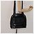 Borsa a spalla GUCCI Bamboo in pelle verniciata nera e oro Auth gh652 Nero D'oro - vista 24