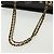 CHANEL Borsa Tote a Catena Tela Nera Oro CC Auth 142312 Nero D'oro - vista 7