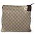 Gucci Borsa a Spalla GG Supreme PVC Beige Oro 141626 Auth bs28880 D'oro - vista 2