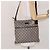 Gucci Borsa a Spalla GG Supreme PVC Beige Oro 141626 Auth bs28880 D'oro - vista 25