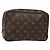 LOUIS VUITTON Trousse Toilette Monogram 23 Borsa Clutch M47524 LV Auth bs29307 Monogramma