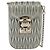 Borsa a spalla in pelle matelassé Miu Miu con catena argento Auth gh730 - vista 13