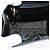 Borsa a Spalla Gancini in Pelle Nera e Oro Salvatore Ferragamo Auth bs29246 Nero D'oro - vista 11