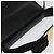 Borsa a Spalla Gancini in Pelle Nera e Oro Salvatore Ferragamo Auth bs29246 Nero D'oro - vista 6