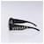 VERSACE Sonnenbrille aus schwarzem Kunststoff Auth BA5372  - Ansicht 3