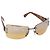 Bulgari Lunettes de soleil BVLGARI en plastique marron Auth BA5371