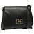 Borsa a Spalla Salvatore Ferragamo in Pelle Nera Oro Auth yk19470 Nero D'oro