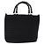 Borsa a mano Gucci Bamboo in tela nera e argento 000 1998 0588 Auth BA5289 Nero