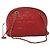 CHANEL Borsa a Spalla Matelassé in Pelle di Agnello Rossa Oro CC Auth bs29076 Rosso D'oro