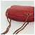CHANEL Borsa a Spalla Matelassé in Pelle di Agnello Rossa Oro CC Auth bs29076 Rosso D'oro - vista 6