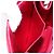Borsa a Spalla SAINT LAURENT Raso Rosso Oro Auth BA5345 D'oro - vista 19