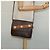 Céline Borsa a Spalla in Tela Macadam CELINE in Pelle PVC Marrone Oro Auth 140473 D'oro - vista 22