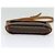 Céline Borsa a Spalla in Tela Macadam CELINE in Pelle PVC Marrone Oro Auth 140473 D'oro - vista 5