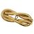 Spilla CHANEL metallo oro CC Auth bs29186 D'oro