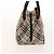 BURBERRY Nova Check Bag Nylon Leather 2 Set Beige Green Auth 139805 Verde - vista 11