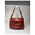 Bolso de cuero patentado con estampado de cocodrilo vintage Givenchy marrón Roja - vista 14