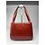 Bolso de cuero patentado con estampado de cocodrilo vintage Givenchy marrón Roja - vista 2