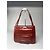 Bolso de cuero patentado con estampado de cocodrilo vintage Givenchy marrón Roja - vista 6