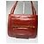 Bolso de cuero patentado con estampado de cocodrilo vintage Givenchy marrón Roja - vista 9
