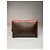Céline Clutch in pelle monogramma Triomphe vintage di Celine marrone - vista 2