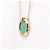 Tiffany & Co Collana Tiffany T a Due Cerchi in Oro Rosa D'oro - vista 3
