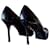 YSL Yves Saint Laurent Rive Gauche Escarpins Noirs à Plateforme - 38½  - vue 3