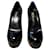 YSL Yves Saint Laurent Rive Gauche Escarpins Noirs à Plateforme - 38½  - vue 5