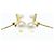 Orecchini Tasaki Balance Cross - vista 3