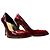 Stella Mc Cartney Stella McCartney Décolleté Rosso Bordeaux Vernice - 39 - vista 2