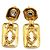 Orecchini a catena Coco Mark vintage di Chanel D'oro