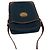 Borsa a spalla/Pochette in pelle con logo a cavallo Nova Check di Burberry Marrone Blu navy - vista 4