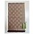 Sciarpa Gucci reversibile in jacquard di lana biologica con frange marroni - vista 3