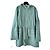 Hermès Turquoise Polyamide Coat