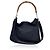 Bamboo Hobo in tessuto vintage Gucci con bambù Nero