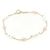Bracciale in perle d'acqua dolce Tasaki Au750