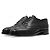 Autre Marque Bettanin&Venturi Leder Oxford Wingtip Schuhe Schwarz