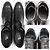 Autre Marque Bettanin&Venturi Leder Oxford Wingtip Schuhe Schwarz - Ansicht 6