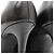Pompes en cuir Monogram Louis Vuitton Marron Noir - vue 5