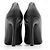Pompes en cuir Monogram Louis Vuitton Marron Noir - vue 6