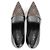Pompes en cuir Monogram Louis Vuitton Marron Noir - vue 7