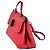 Bamboo Borsa quotidiana Gucci in pelle rossa e bambù Rosso - vista 2