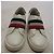 Baskets Moncler enfant en cuir blanc taille 32 - vue 3