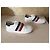 Baskets Moncler enfant en cuir blanc taille 32 - vue 6