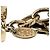 Bracciale Charm Coco Mark di Chanel Nero D'oro - vista 5
