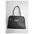Bolso Furla de cuero liso negro con acabados dorados Gold hardware - vista 8