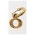 Orecchino Pierce in metallo dorato Christian Dior Auth bs29177 D'oro - vista 8