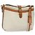 Céline Borsa a Spalla in Pelle Bianca e Argento CELINE Auth bs29347 Bianco
