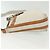 Céline Borsa a Spalla in Pelle Bianca e Argento CELINE Auth bs29347 Bianco - vista 4