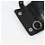 Chrome Hearts Key Case Leather Black Auth 138944M - view 11